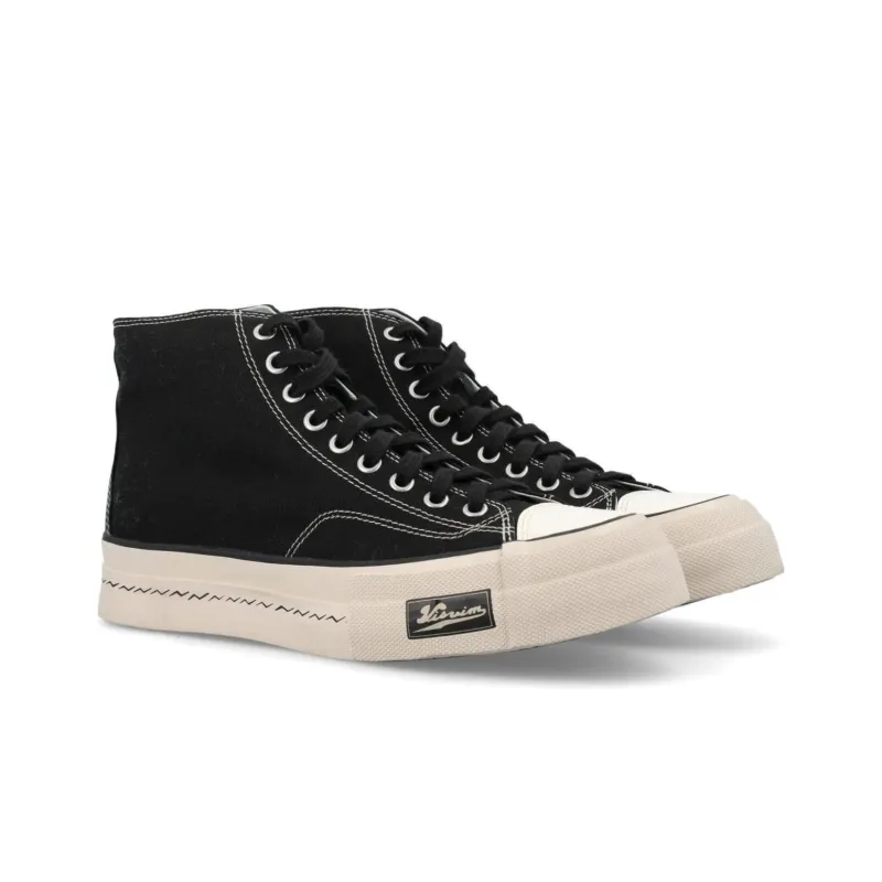 Visvim Skagway Hi Patten Stylish Skateboarding Shoes Men's Marine Blue-4
