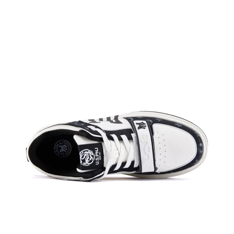 Pnj Slip Resistant Shock Absorbers With Abrasion Resistant Properties Low Top Skateboard Shoes Men's-2