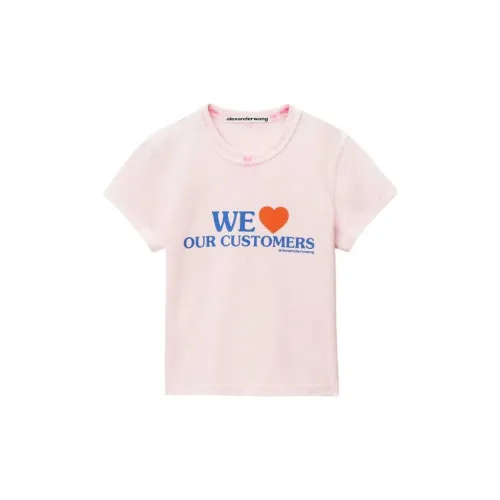 Alexander Wang Love Our Customers Shrunken T-Shirt