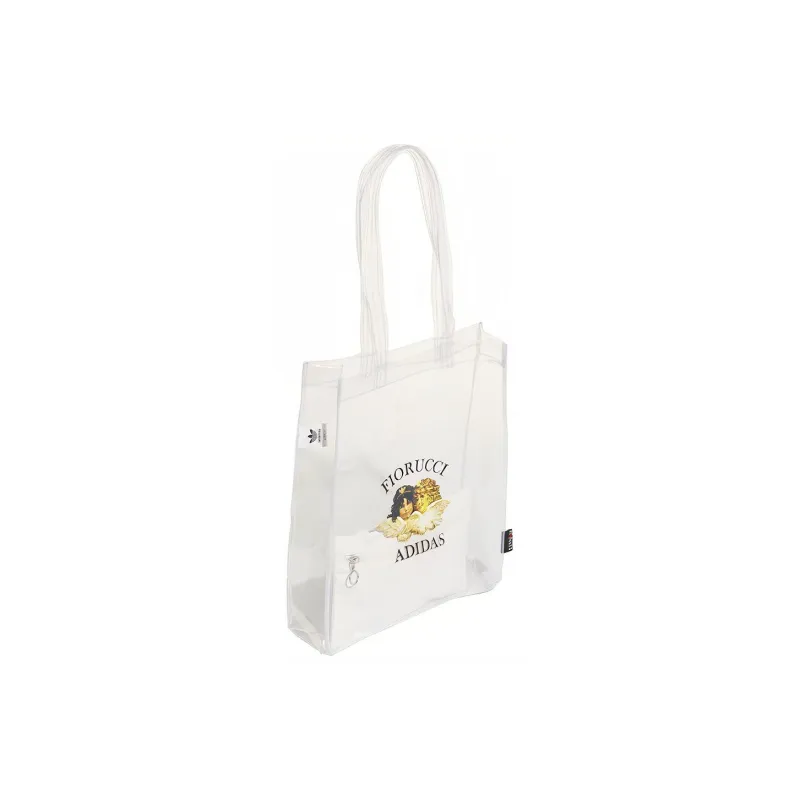 Adidas Originals FIORUCCI Collaboration TPU Tote Bag, Shopping Bag, Handbag, Shoulder Bag Unisex White-2