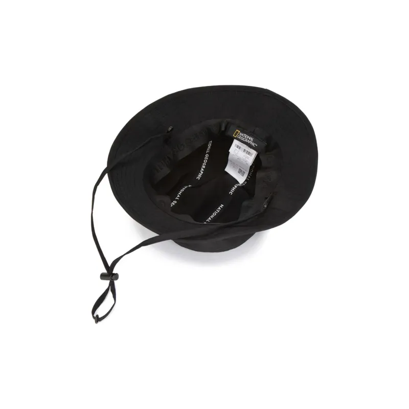 NATIONAL GEOGRAPHIC Nylon Polyester Bucket Hats Unisex Black-3