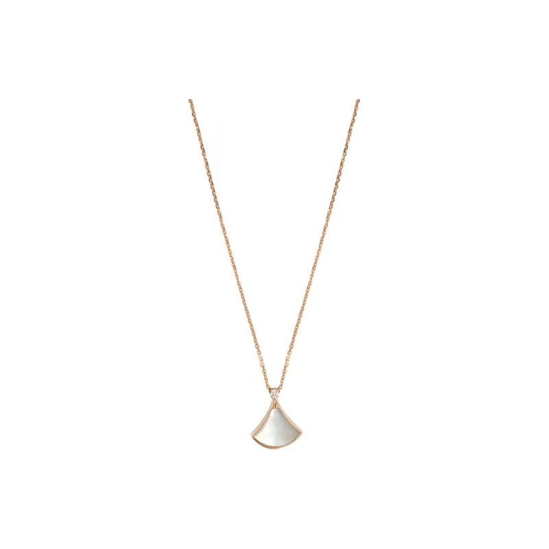 BVLGARI Divas' Dream Series 18k Necklaces Unisex Rose Gold-1