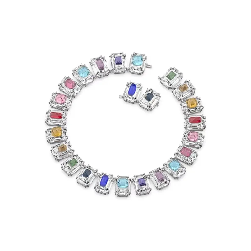 Swarovski Chroma Necklaces Women's Multicolor-1