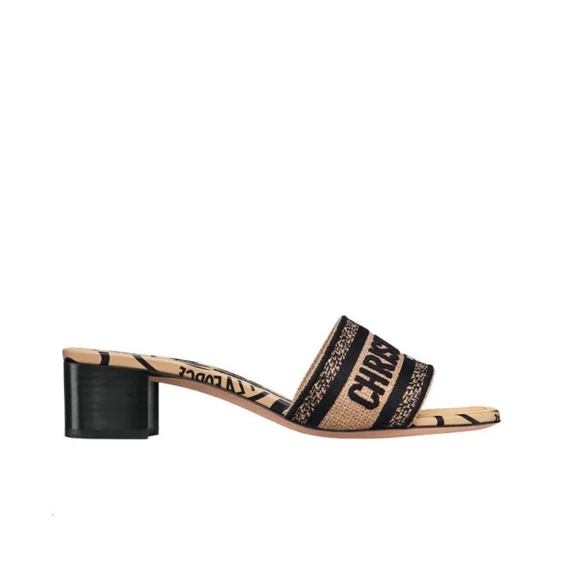 DIOR Dway Stylish Sandals Women's Beige-1