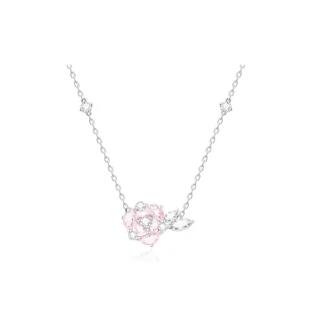 FANCI Rose Collection S925 Silver Set With Gemstones Jewelry Women's