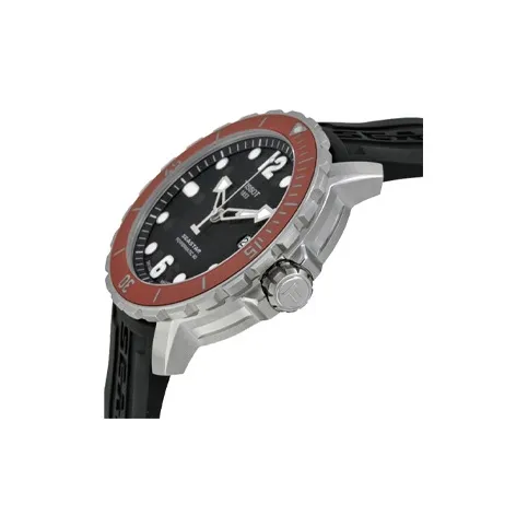 TISSOT Starfish Collection Automatic Mechanical Movement Men's Watches Watch 42mm Black Dial T066.407.17.057.03-2