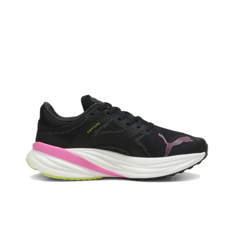 Puma Women's Magnify Nitro 2 'Black Lime Pink'-1