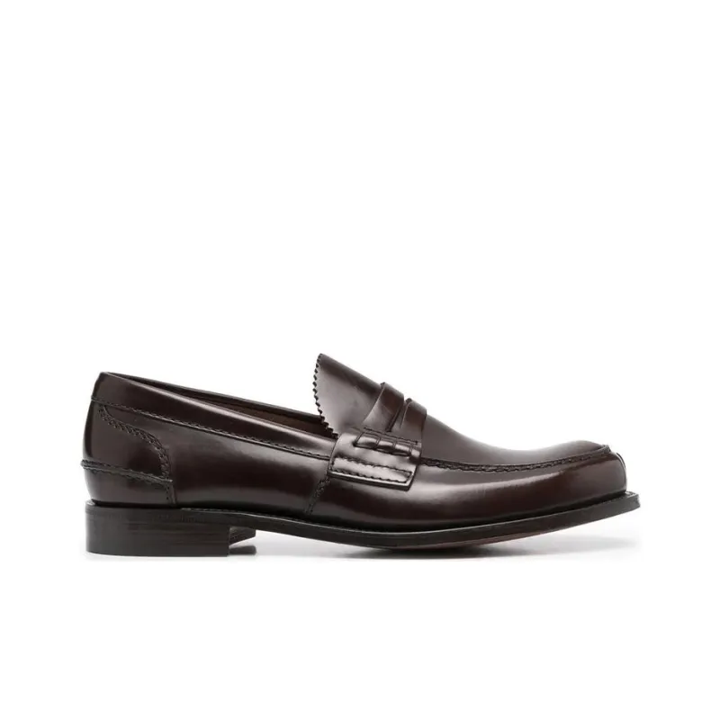 CHURCH'S Tunbridge Leather Loafers-1