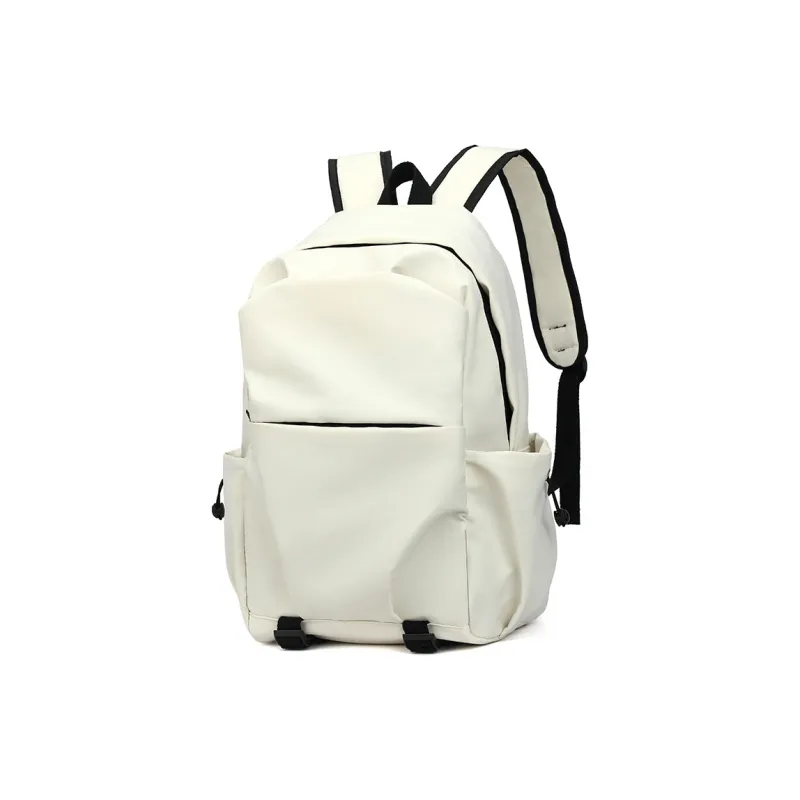 BESSIO Oxford Backpack Regular Unisex White/Gray/Black/Khaki/Green-7