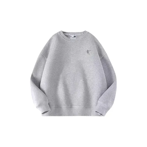 QIAODAN Sweatshirts Men Dark Heather Gray