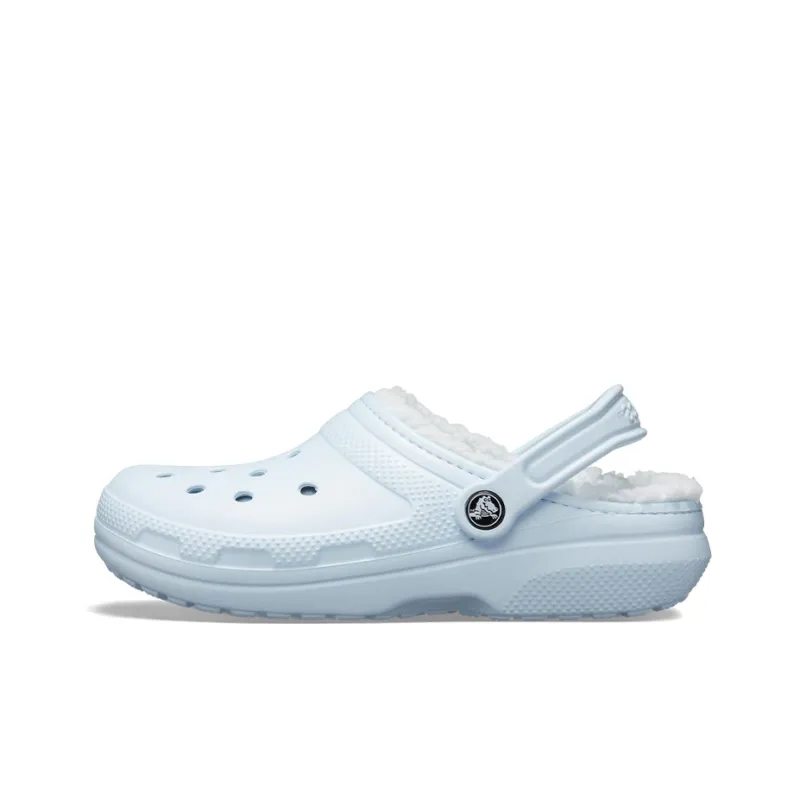 Crocs Classic Lined Clog Slip On 'Baby Blue'-0