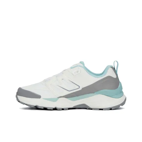 THE NORTH FACE Hiking / Trekking Shoes Unisex Low-Top White/Gray/Blue