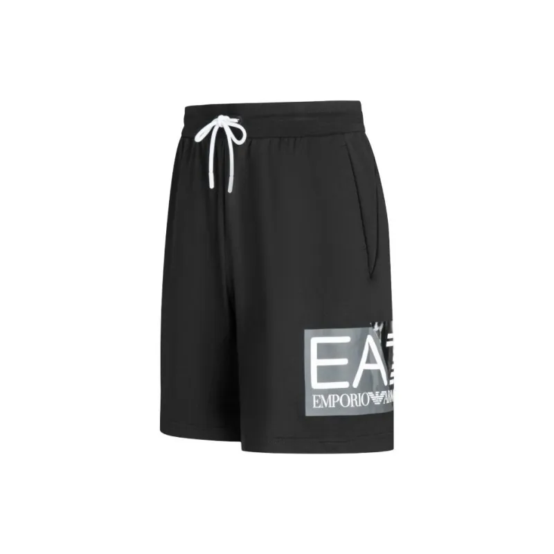 EMPORIO ARMANI EA7 SS24 Casual Shorts Men's Black-2