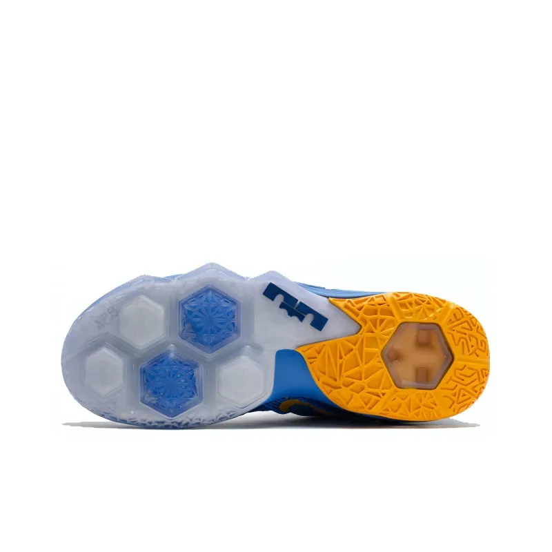 Nike LeBron Xii Low Photo Blue/Unvrsty Gold/Gym Blue-4