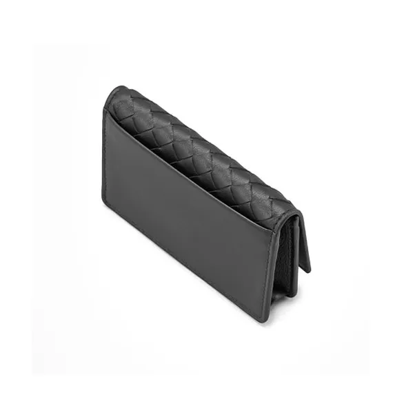Bottega Veneta Lambskin Clutch Wallet Men's Black-3