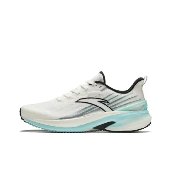 Anta Antelope Run 4th Generation Cushioning Wear Resistant Low Top Training Running Shoes Men's White