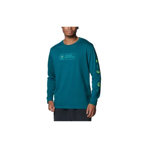 Under Armour T-Shirts Men Aquamarine