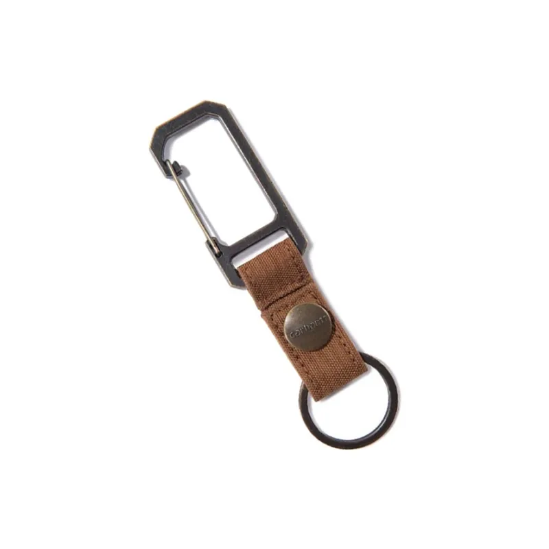 Carhartt Nylon Keychains Men's Brown-1