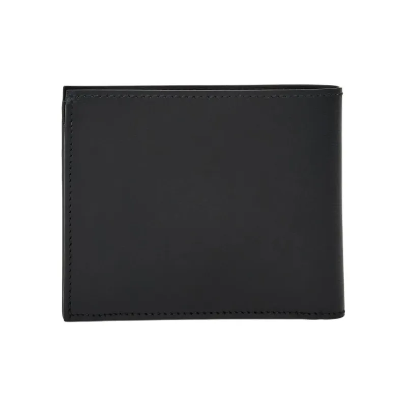 FERRAGAMO Calfskin Wallet Men's Black-1