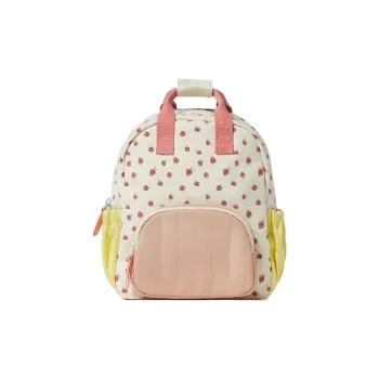 Bywhich Cotton Backpack Regular Women's White Pink
