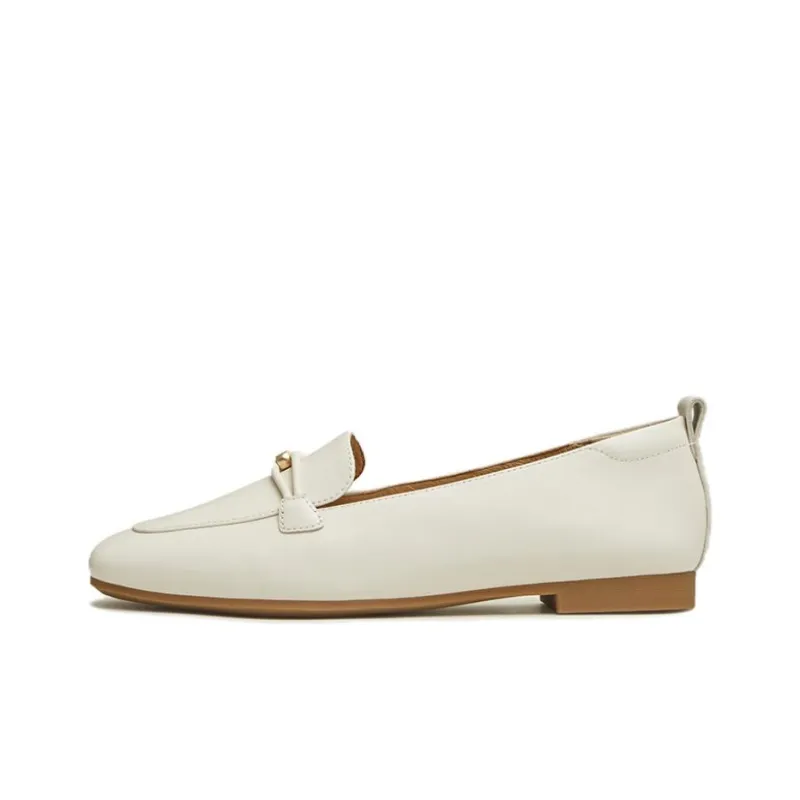 BATA Loafers Women's Solid Color-1