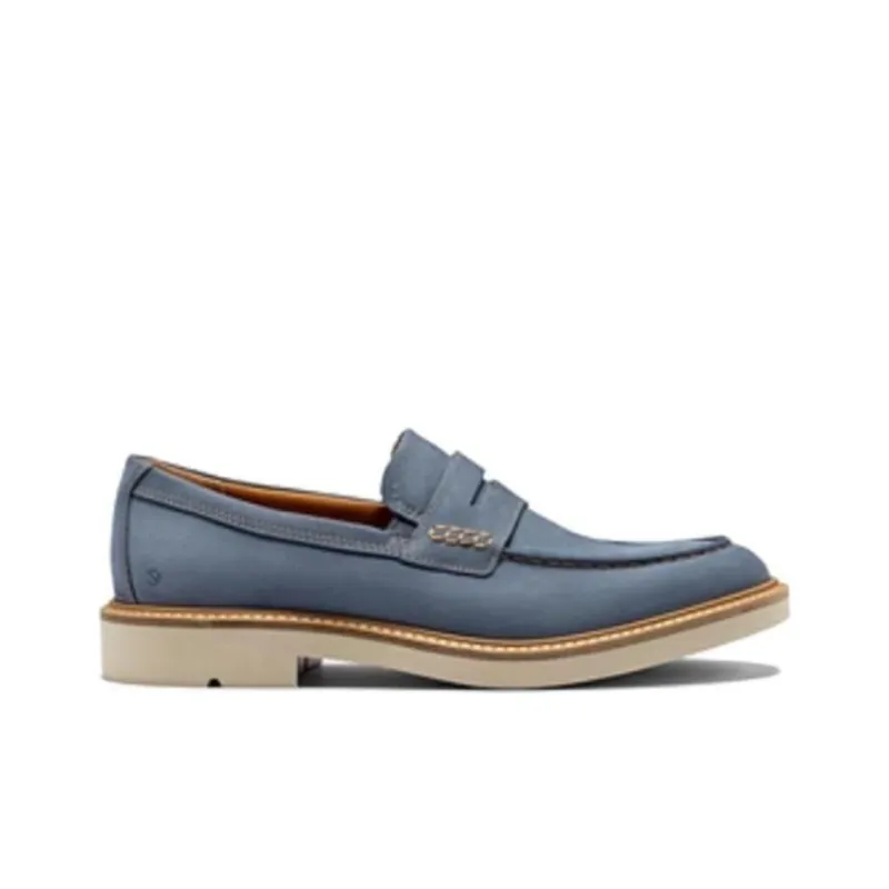 Ecco Loafers Men Blue-1