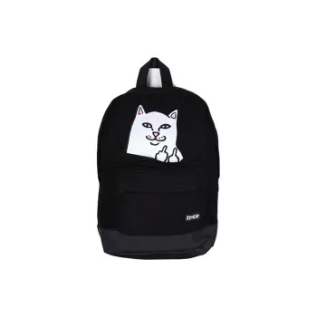 RIPNDIP Nylon Fabric Backpack Regular Unisex Black