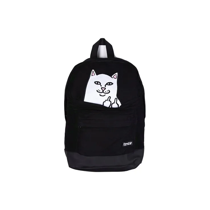 RIPNDIP Nylon Fabric Backpack Regular Unisex Black-0