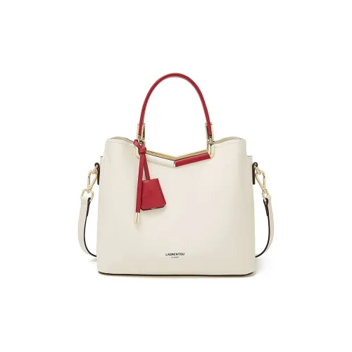 Old man's head Shoulder Bags Off White