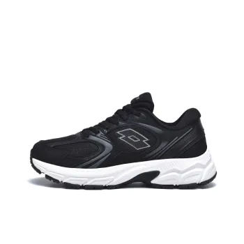 LOTTO Chunky Sneakers Women's Low Top Black/White