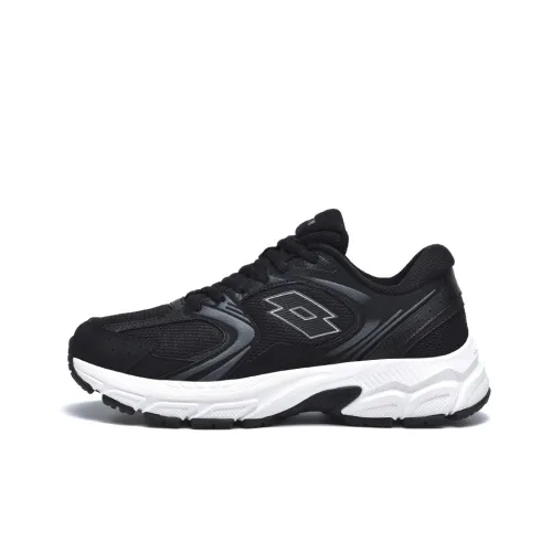 LOTTO Chunky Sneakers Women's Low Top Black/White