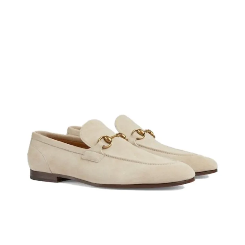 GUCCI Jordaan Loafer 'Oatmeal'-1