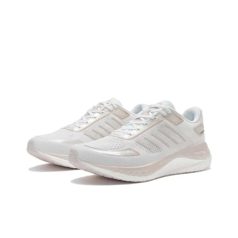 KSWISS Cushioning, Wear Resistant Low Top Running Shoes Women's Wimbledon White-3