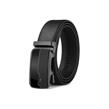 Old Man's Head High End Luxury Automatic Buckle Leather Belts Men's 3.5CM