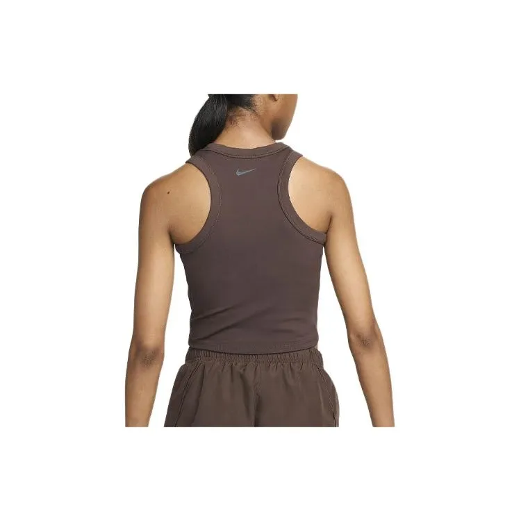 Nike One Fitted Women's Dri-FIT Cropped Tank Top-1