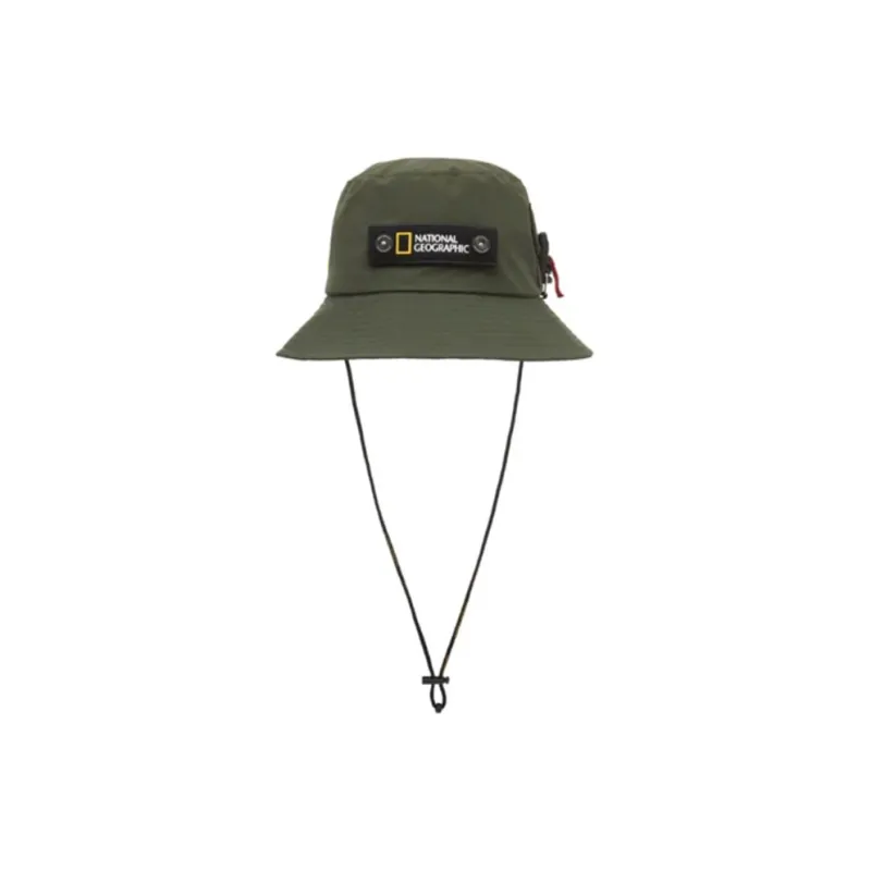 NATIONAL GEOGRAPHIC Nylon Polyester Bucket Hats Men's Green-0