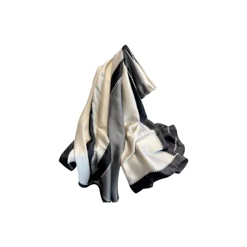 Narandu Shawls Women's Black White
