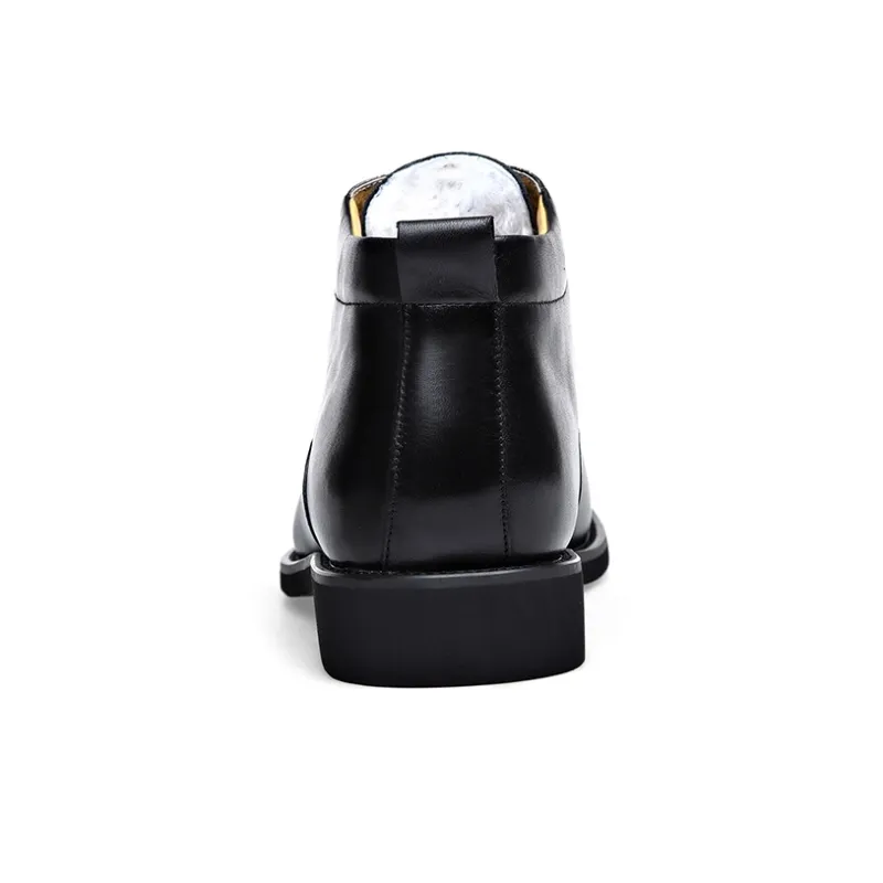 Beidouniao Dress Shoes Men's Black-8