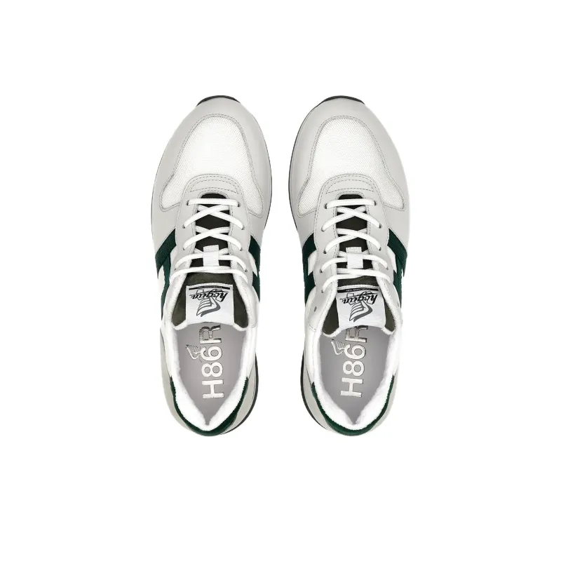 HOGAN Logo-Patch Round Toe Sneakers-3
