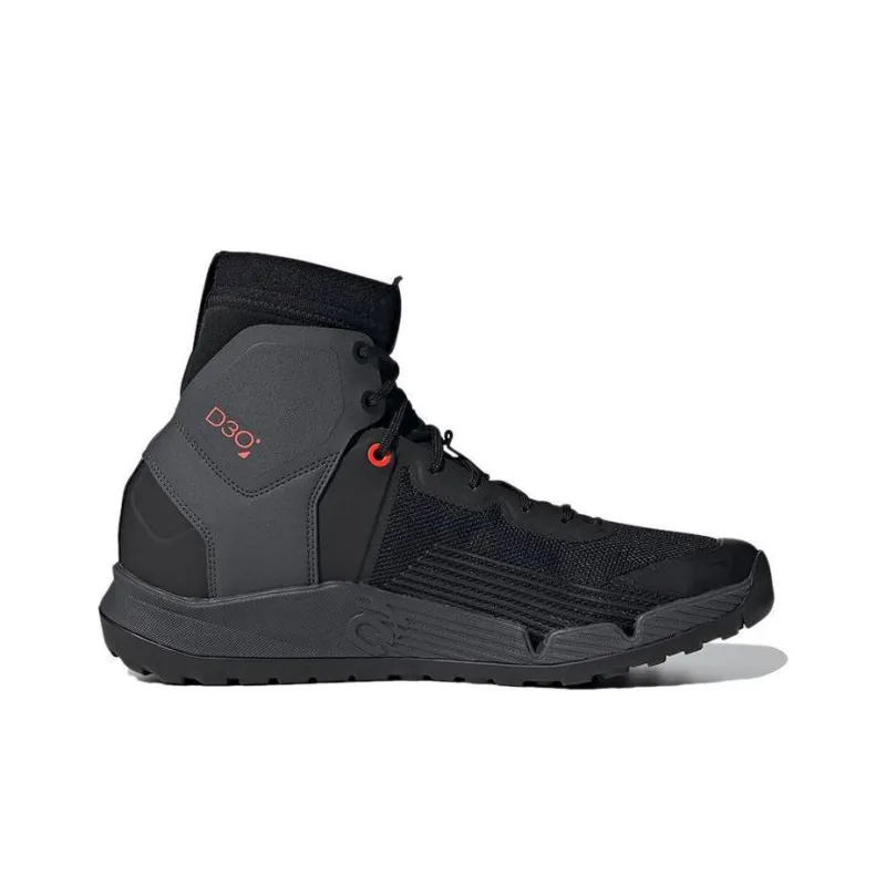 Adidas Five Ten Trail Cross Mid Pro Core Black Grey Solar Red-1