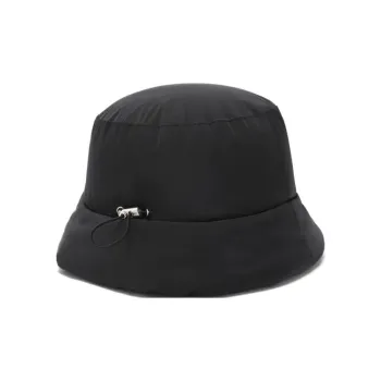 NATIONAL GEOGRAPHIC Polyester Bucket Hats Unisex Black