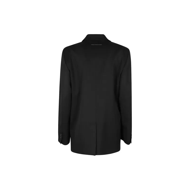 MM6 Maison Margiela Business Suits Coats Women's Black-1