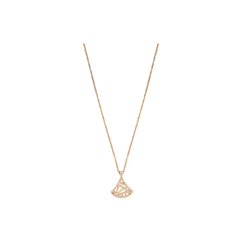 BVLGARI Divas' Dream Series 18k Necklaces Unisex Rose Gold-2