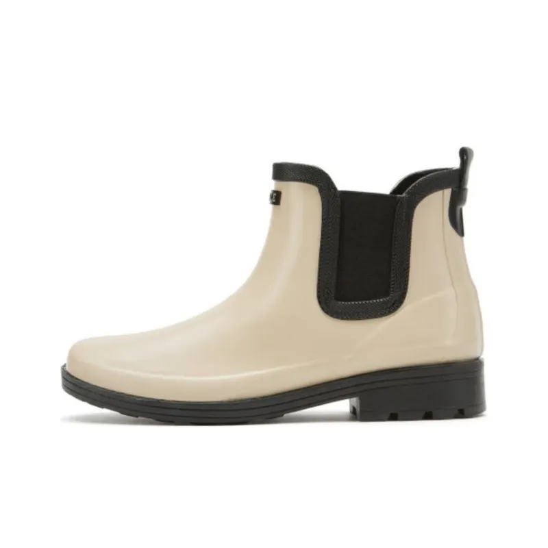 AIGLE Carville Short Chelsea Boots Women's Milk White-0