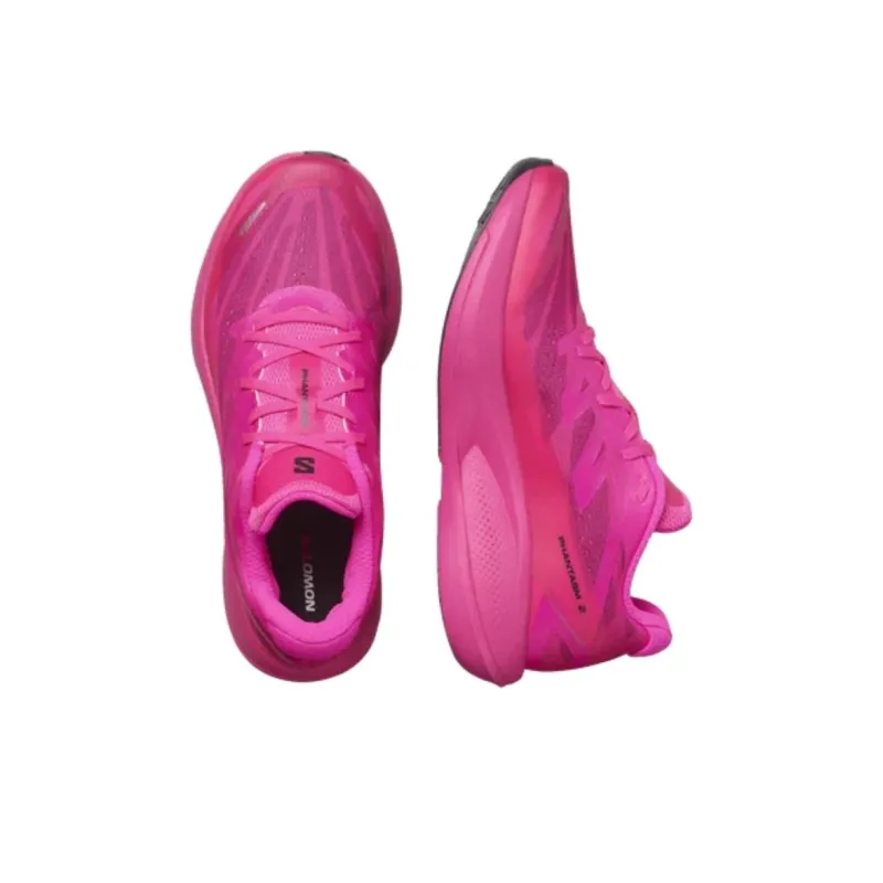 SALOMON Phantasm Cushioning Wear Resistant Low Top Running Shoes Women's Pink-3