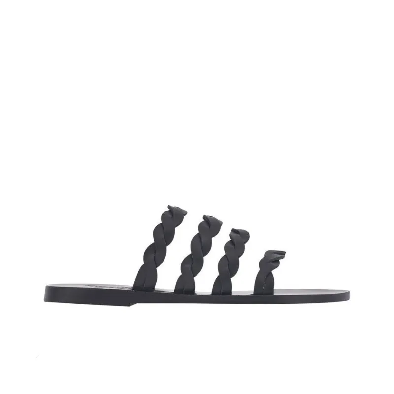 ANCIENT GREEK SANDALS Kynthia Stylish Sandals Women's Black-1