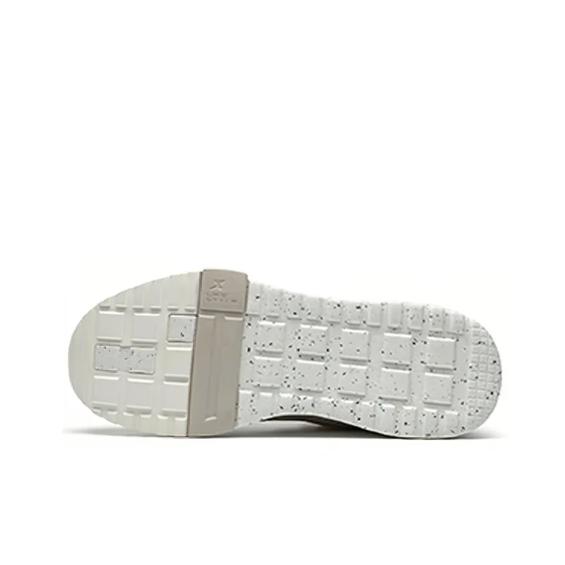 XTEP Cushioned Slip Resistant Abrasion Resistant Low Top Casual Shoes Men's White Gray-4