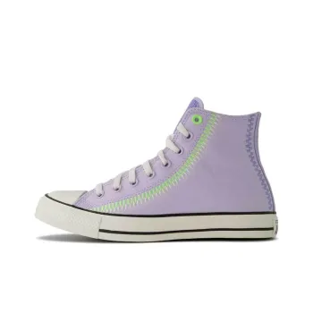 Converse Chuck Taylor All Star Wear-resistant And Lightweight High-Top Canvas Shoes Women's Light Purple