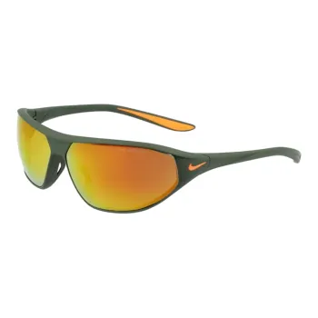 Nike Acetate Irregular Shape Sunglasses Unisex Green