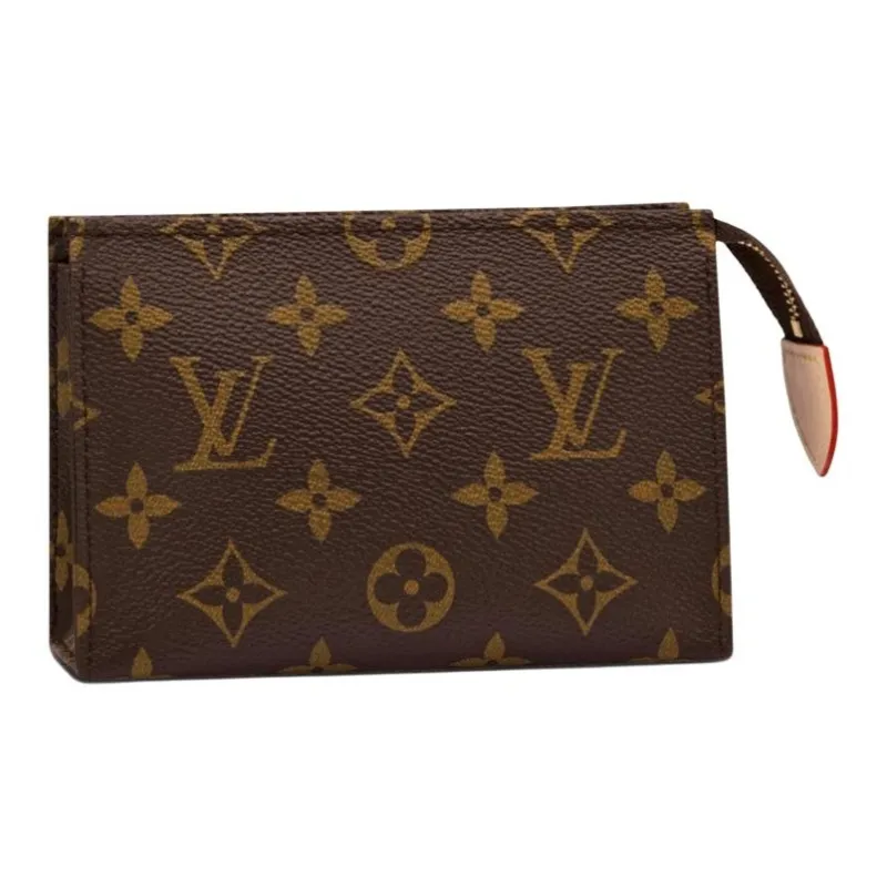 LOUIS VUITTON Toiletry Pouch 15 Monogram Brown-0